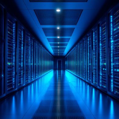 Looking ahead to continued growth in the AI server and data center markets, ROHM will further strengthen the development and supply of power devices using SiC, GaN, and silicon. (Source: © mevideo - stock.adobe.com)