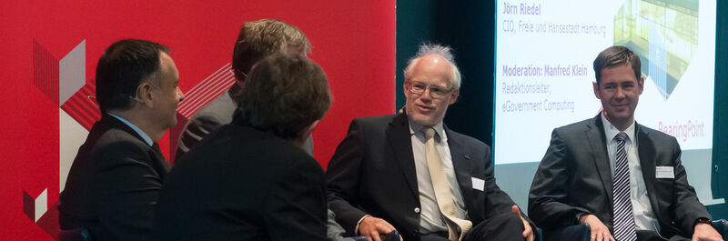 Podiumsdiskussion zur IT-Konsolidierung in Bund, Ländern und Gemeinden (Bild: Bearingpoint)