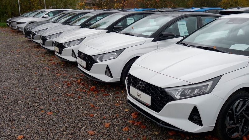 37,2 Prozent der neu registrierten Hyundai-Fahrzeuge waren im Mai 2023 Eigenzulassungen.(Bild:  Wehner - VCG)