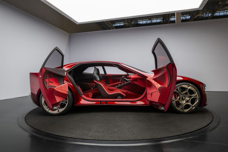 The interior can accommodate up to four people. (Source: Alfa Romeo)