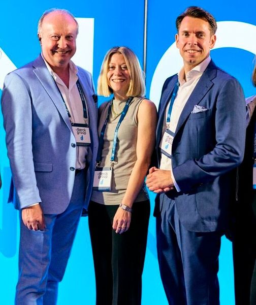 Die Geschäftsführer der Dierck Group freuen sich über den tollen Erfolg der Veranstaltung: Wolfgang Ehrk (l.), Alisa Ehrk, Fabian Ehrk.  (Bild: Dierck Group)