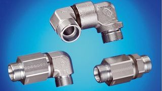 Bild 1: Verschraubbare Chrom (VI)-freie Drehgelenke in unterschiedlichen Ausführungen. Sie lassen sich nahezu reibungslos verdrehen. (Archiv: Vogel Business Media)