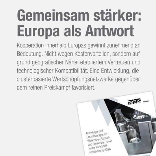 Kooperation innerhalb Europas gewinnt zunehmend an Bedeutung – geografische Nähe, Vertrauen und technologische Kompatibilität sind hier entscheidende Faktoren.(Bild:  Tebis Consulting)