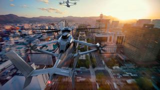 Der nachhaltige produzierte Helikopter ist für eine Reisegeschwindigkeit von über 400 Kilometer pro Stunde ausgelegt. (Airbus)