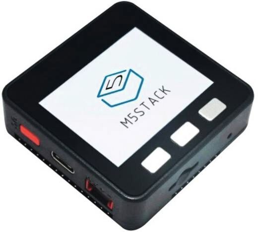 M5Stack von Maker Factory: basiert auf dem Prozessor ESP32 und bietet ein Gehäuse mit Display und Lautsprecher