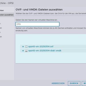 OPSI lässt sich schnell und einfach als VM auf Proxmox, vSphere/ESXi und Virtualbox betreiben.(Bild:  Joos)