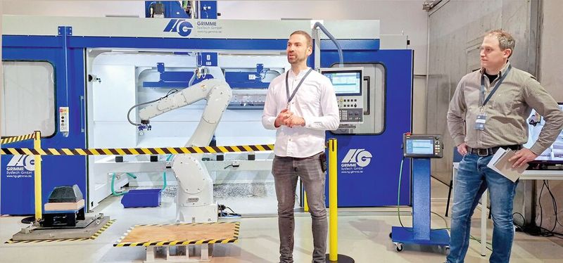 Philipp Grimme (links), Geschäftsführer, und Bernd Settele. (Bild: HG Grimme SysTech)