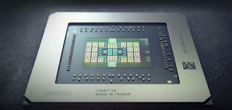 Die Navi-10-GPU auf der Sapphire-Karte wird in einem 7-nm-Verfahren hergestellt. (Sapphire)