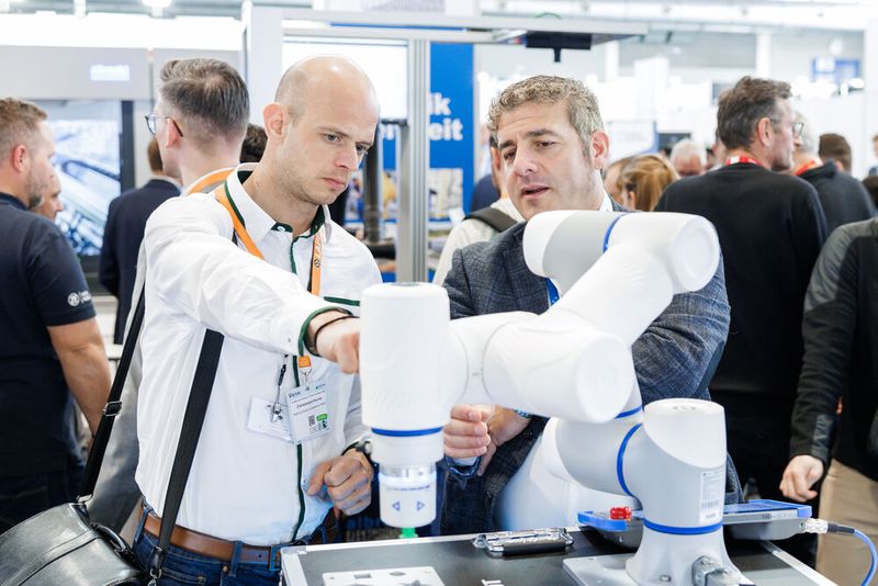 Die all about automation in Friedrichshafen wächst: Sowohl bei der Besucherzahl als auch bei der Anzahl der Aussteller hat die Automationsplattform am Bodensee um mehr als 20 Prozent zugelegt. (Bild: Easyfairs)
