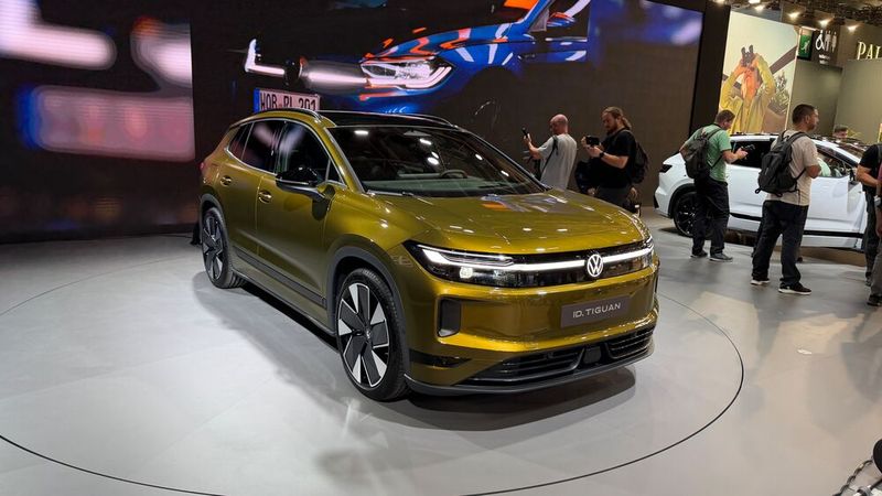 And the German manufacturers? They kept a low profile. The most exciting model was certainly the new VW ID Tiguan. (Image:Wehner - VCG)