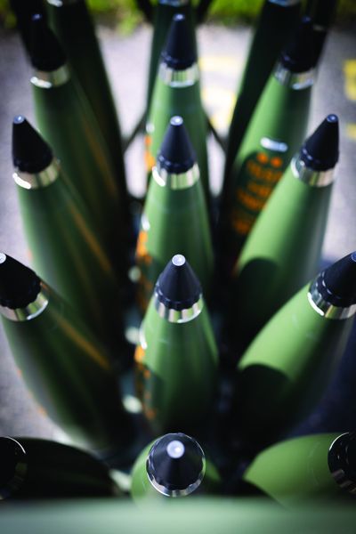 Renowned arms manufacturers rely on Saarstahl's expertise in the provision of primary materials for large-caliber, medium-caliber, mortar and infantry ammunition. (Source: Rheinmetall)