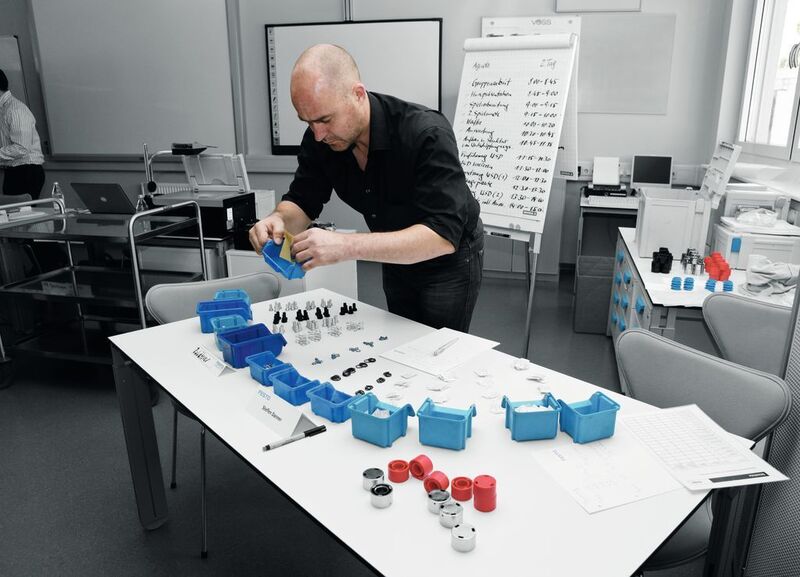 Mit Programmen wie Synchron Game zeigt Festo Didactic seine Kunden außerdem die Potenziale für schnelle, robuse Produktionsprozesse und Flexibilität auf (Archiv: Vogel Business Media)