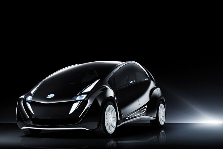 Sehr futuristisch präsentierte sich das Light Car aus dem Jahr 2009. (EDAG)