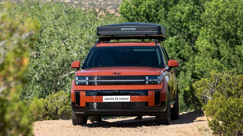 Eine besonders robuste Version im ultimativen Outdoor-Trimm hat Hyundai bereits fertig gebaut. (Bild: Hyundai)