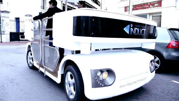 Einen solchen fahrerlosen Shuttlebus von Induct Technologies wollen Forscher der Nanyang Technological University nun in Singapur in Bertrieb nehmen (Foto: Induct Technology)