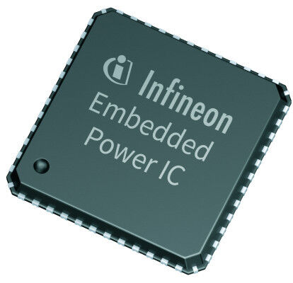 Bild 2: Für die Embedded Power-Familie nutzt Infineon seine proprietäre, automotive-qualifizierte Smart-Power-Technologie. Die bipolare CMOS-DMOS-Technologie (BCD) mit 130-nm-Strukturen ermöglicht die effektive Integration von Logik, Analogtechnik, Speicher und Leistungsstufen auf einem Chip. (Bild:Infineon)