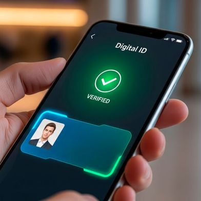 So oder so ähnlich könnte es in naher Zukunft aussehen, wenn sich jemand gegenüber einer staatlichen Stelle ausweisen muss. Die Integration der EUDI-Wallet in die tägliche Lebensrealität vieler Bürgerinnen und Bürger – Stichwort Smartphone – soll zum Jahreswechsel 2026/27 vollzogen werden. (Bild: © Ada - stock.adobe.com)