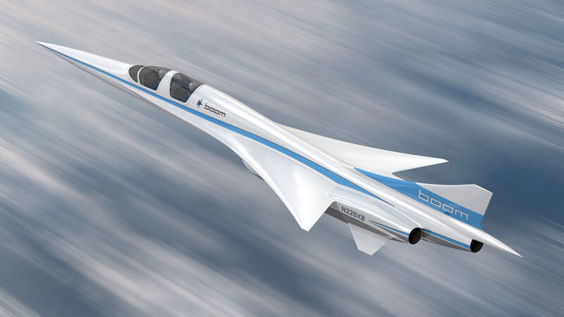 Stratasys befähigt Boom, die Entwicklungsgeschwindigkeit von Überschallflugzeugen zu beschleunigen, damit der erste Flug nächstes Jahr realisiert werden kann. (Boom Supersonic)