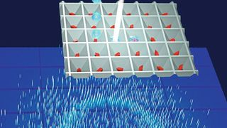 Die „Liquid Application Method for time-resolved Analyses“ (kurz: Lama) lässt sich auf alle diffusionsgeeignenten Proteinkristallsysteme anwenden. (Jörg Harms / MPSD)