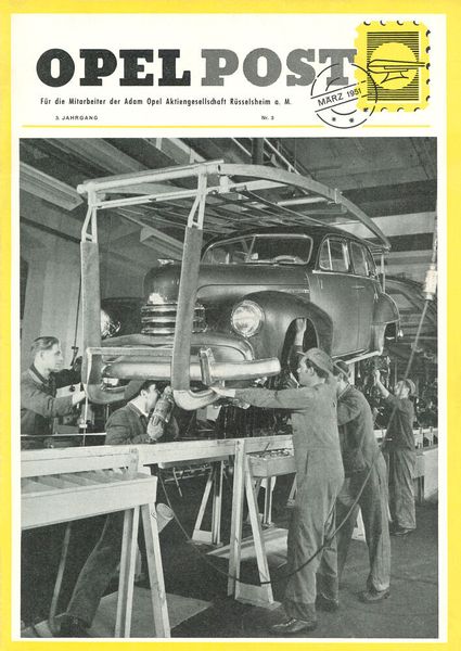 Und wie bei anderen Herstellern griff man auch bei Opel erst einmal auf Vorkriegskonstruktionen zurück. (Bild: Opel)