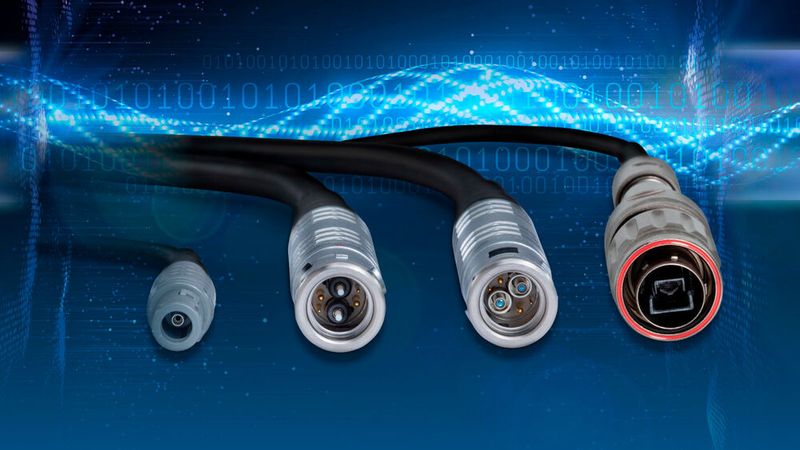 ODU bietet mit Fiber Optic Lösungen für raue Umgebungen und hohe Steckzyklen sowie für Standardanforderungen. (Bild: ODU)