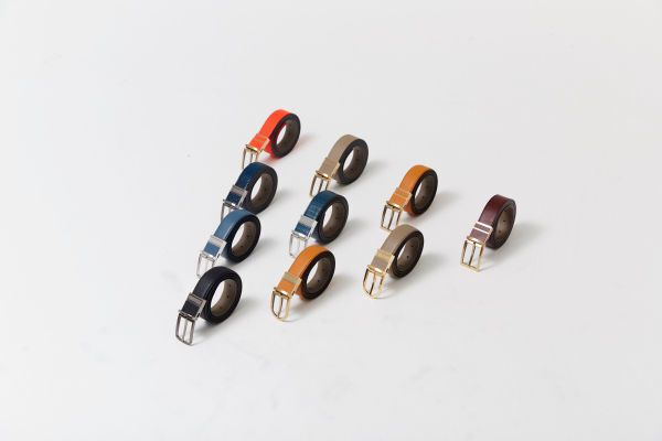 Der smarte Gürtel WELT von Samsung/WELT Corporation: Er kontrolliert die Fitness seines Trägers. Eine App gibt zudem Gesundheitstipps. (Bild: Samsung/WELT Corporation)