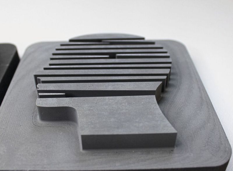 Für besonders anspruchsvolle Funktionsflächen lässt sich die Oberflächengüte zusätzlich durch spanende Verfahren wie Fräsen, Drehen und Schleifen weiter verbessern.  (Bild: Headmade Materials)