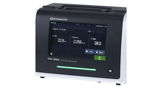 TOC-1000e, the first analyzer in the eTOC series of on-line TOC analyzers has been designed for pure water applications. (Shimadzu )