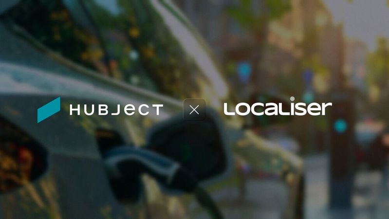 Ladeinfrastruktur im Fokus: Hubject und Localiser sind eine Kooperation eingegangen.(Bild:  Hubject)