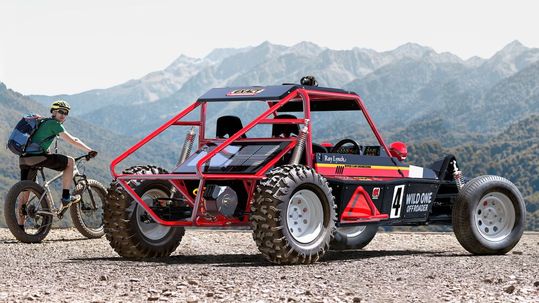 Vorbild für den Wild One ist ein 80er-Modell des RC-Autoherstellers Tamiya. Zum Vergrößern bitte klicken.(Bild:  Little Car Company)