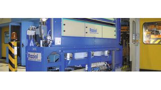 Eine Sprühanlage von Raziol für den Automotivebereich. (Bild: Raziol)