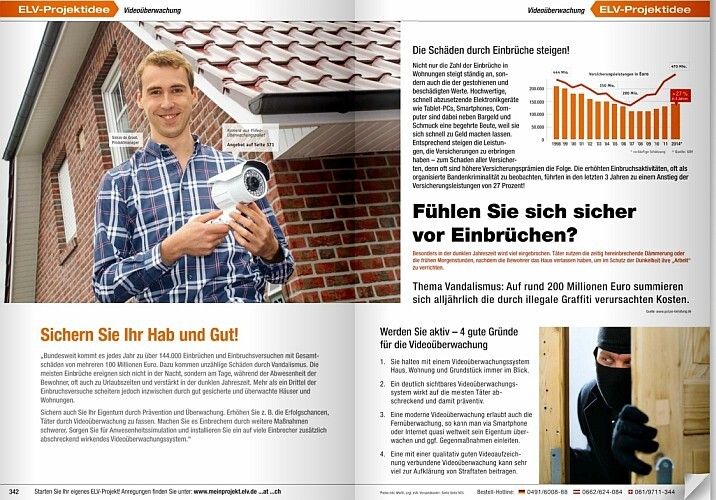 ELV-Katalog 2015: Neuigkeiten, Projekte, Produkte - eine kleine Katalogauswahl (Bild: ELV)