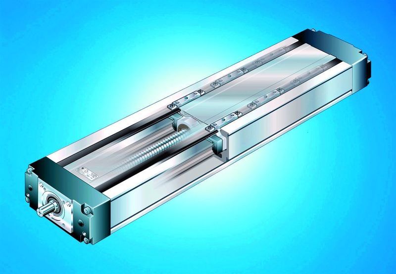 Bild 2: Die Compact-Module CKK mit zwei integrierten Kugelschienenführungen und Kugelgewindetrieb bestehen aus einem Aluminiumprofil mit Ab-deckung und einer umlaufenden Spaltdichtung.   Bild: Bosch Rexroth (Archiv: Vogel Business Media)