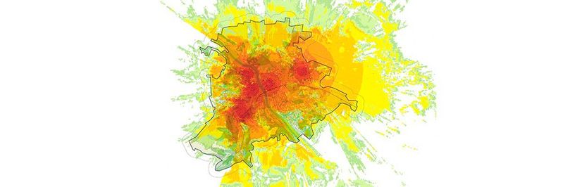 Meißen hat das Ziel, sein LoRaWAN auf das ganze Stadtgebiet auszudehnen.(Bild:  Basemap.de / BKG 03 2023)