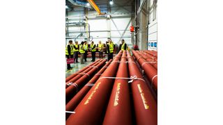 Zu den Highlights gehören die Casto Dur Diamond Plates-Verschleißschutzplatten und die verschleißbeständigen Casto-Tubes-Rohrstücke und Krümmer.  (Bild: Castolin)