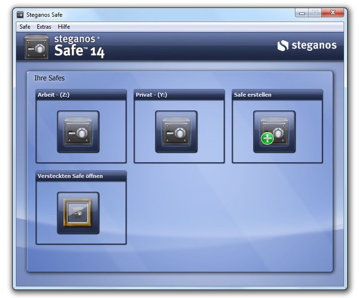 Mit einer Verschlüsselungslösung wie Steganos Safe können Windows-Nutzer Datenspeicher in Einheiten mit bis zu 1 TB gegen unerlaubte Kenntnisnahme schützen. (Steganos)