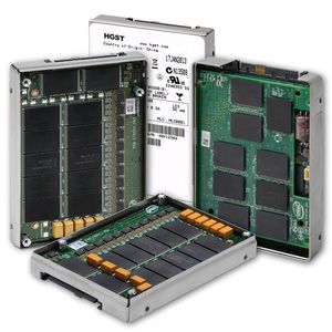 Es geht auch ohne Drehmoment. Die SSD-Familie von HGST.