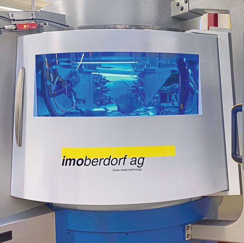 Die neue imo-flex von Imoberdorf ist ausgelegt für eine hochproduktive und flexible Fertigung von Stückzahlen von 10 000 bis 350 000 Stück. 