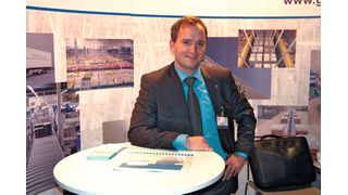 Robin Otto, Director Business Development bei Geodis: „Kontraktdienstleister müssen ihren Kunden ein ganzheitliches Supply Chain Management mit den entsprechenden Komponenten See- und Luftfracht, Kontraktlogistik sowie Straßentransporte bieten können.“Bild: Unruh (Archiv: Vogel Business Media)