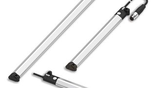 Der Wegsensor der Baureihe BMP liefert neben dem absoluten Positionssignal für den Hubweg eines Kolbens über IO-Link auch Informationen zum Sensorstatus und zu Umgebungsbedingungen. (Balluff)