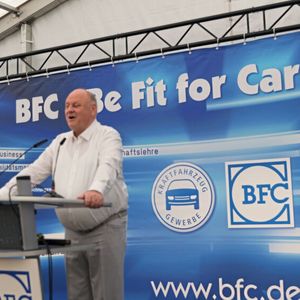 Vorstandsvorsitzender Helmut Peter blickt optimistisch in die Zukunft der BFC. (Bild:  Büttner – VCG)