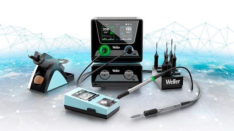 Die WXsmart von Weller ist die erste All-in-One-Handlötplattform, welche eine vollständige Prozesssteuerung mit maximaler Konnektivität und Rückverfolgbarkeit zur Unterstützung von IoT-Standards bietet (Bild: Weller)