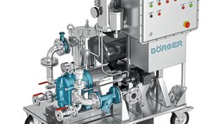 Eine Atex-konforme, mobile Börger-Pumpe (Börger)