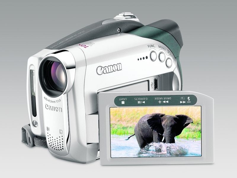 Canon. Die DC21 ist bei der Wahl der DVD-Medien wenig wählerisch (Archiv: Vogel Business Media)