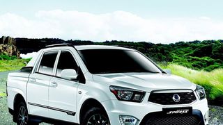 Der Ssangyong Actyon Sports ist optisch leicht verändert worden. (Ssangyong)
