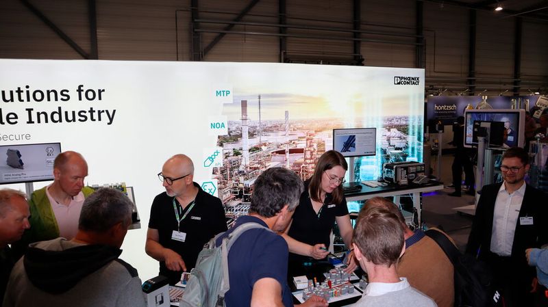 Impressionen der Meorga in Halle. (Bild: Kempf / PROCESS)