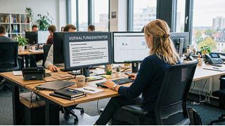 Wie erleben Beschäftigte die Digitalisierung in ihrem Arbeitsalltag? (Bild: Gemini / KI-generiert)