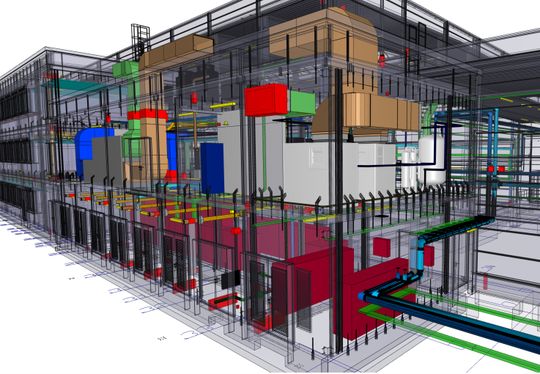 (Werden baubegleitend Änderungen in das Modell zurückgespielt, wird dieses zum Abbild des tatsächlich gebauten Zustands. So lässt sich das Modell bei späteren Instandhaltungsmaßnahmen oder nachträglichen Installationen noch besser nutzen. Bild: Plansite)