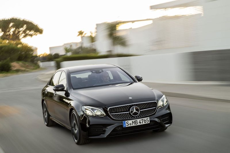 Platz 1 in der oberen Mittelklasse: Mercedes-Benz E-Klasse mit 4.138 Neuzulassungen. (Daimler)