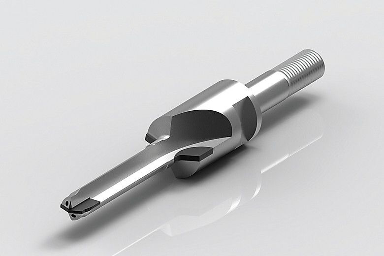 Bild 5: Multifunktionaler One-Shot-Bohrer mit PKD-Schneiden.  (LMT)